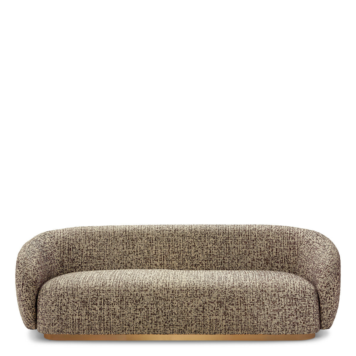 Eichholtz Sofa Brice space. Chic and inviting, this curved couch wraps you in comfort from the first moment