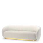 Eichholtz Sofa Brice "Wrapped in muslin white, Sofa Brice reveals its contemporary, inviting silhouette and is designed to