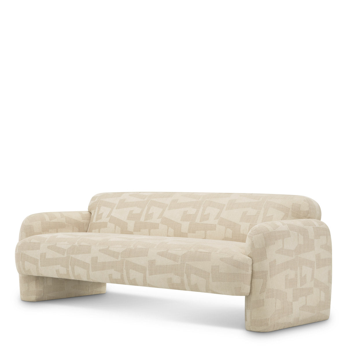 Eichholtz Sofa Hernandez Explore the sophistication of the Eichholtz Hernandez Sofa. This iconic piece in Brooklyn sand fabric
