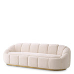 Eichholtz Sofa Inger Designed with organic shapes in mind, and provided with a Bouclé cream upholstery, Sofa Inger