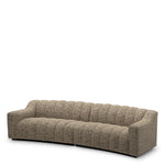 Eichholtz Sofa Kelly L "Sofa Kelly L Montclair dark brown pairs its sculptural curves with rich dark brown fabric,