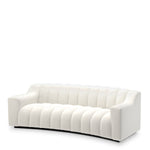 Eichholtz Sofa Kelly S "Presented in muslin white, Sofa Kelly S showcases its graceful curves and generous seat, ready