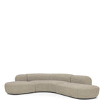 Sofa Björn L - Montclair Warm Gray