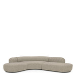 Sofa Björn L - Montclair Warm Gray
