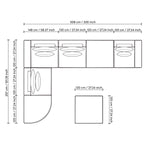 Eichholtz Sofa Lounge Club timeless sophistication. Perfect for creating multiple settings, consider pairing it with the matching ottoman to