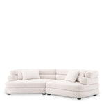 Eichholtz Sofa Malaga L The Malaga L lyssa off-white sofa with black feet is brimming with flair. This sofa