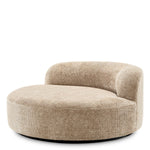 Eichholtz Sofa Björn Round Introducing the Sofa Björn Round in the delightful Lyssa Sand hue, elegantly perched atop a