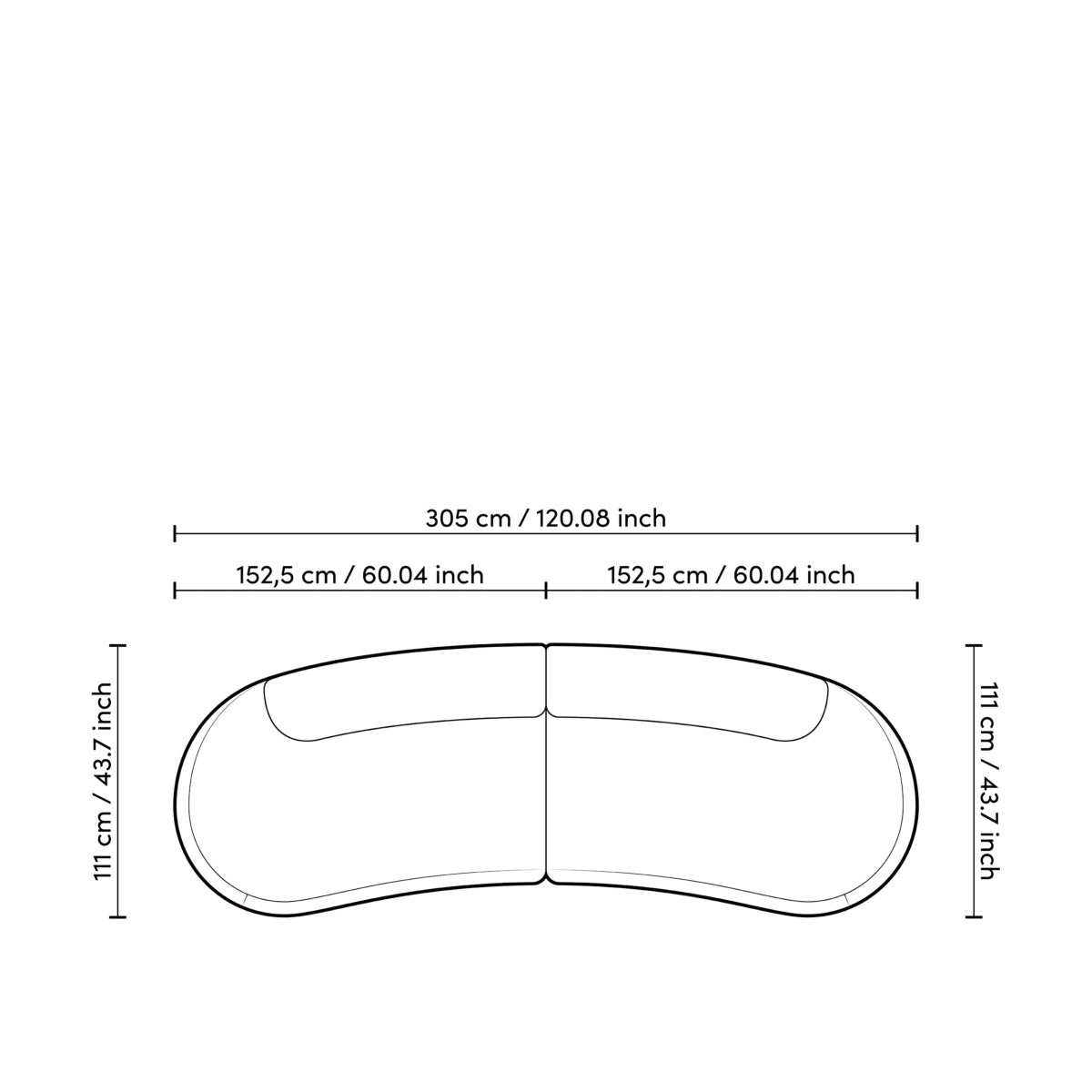 Eichholtz Sofa BjÃ¶rn S black wooden base, all you need to do is embrace comfort and style with the