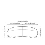 Eichholtz Sofa BjÃ¶rn S black wooden base, all you need to do is embrace comfort and style with the