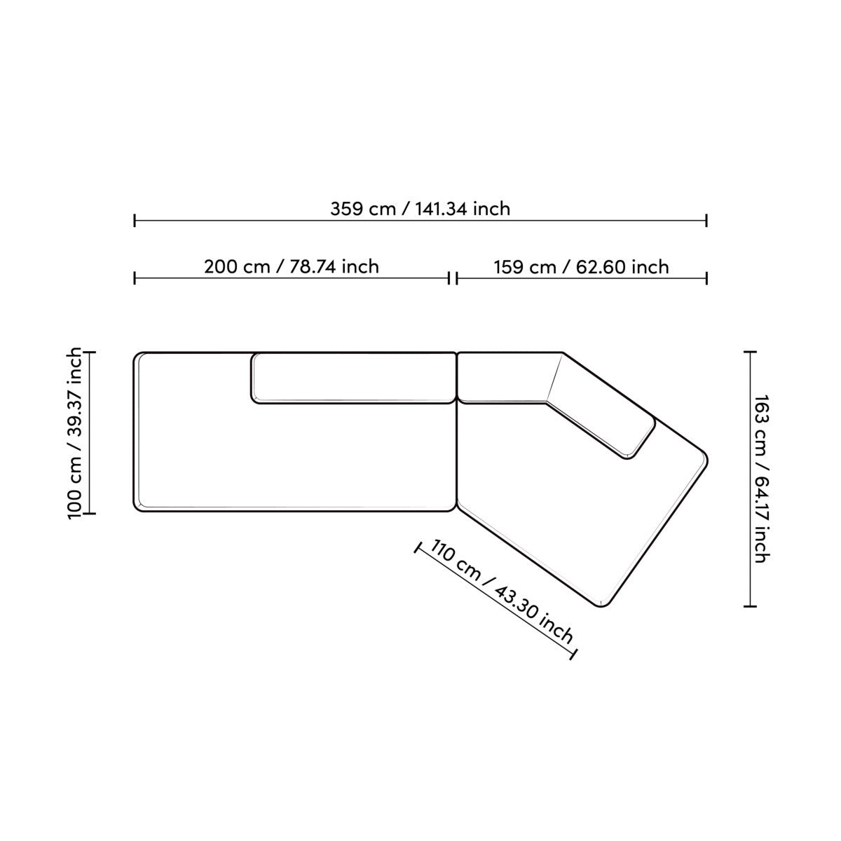 Eichholtz Sofa Taraval a unique and artistic touch to your living space, making it a statement piece that