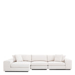 Eichholtz Sofa Vista Grande Lounge Avalon white upholstery and loose back cushions, it provides optimal comfort. Sofa Vista Grande Lounge