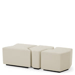 Eichholtz Stool Filbert set of 3 Discover the playful elegance of the Eichholtz Stool Filbert set of 3. Upholstered in the .