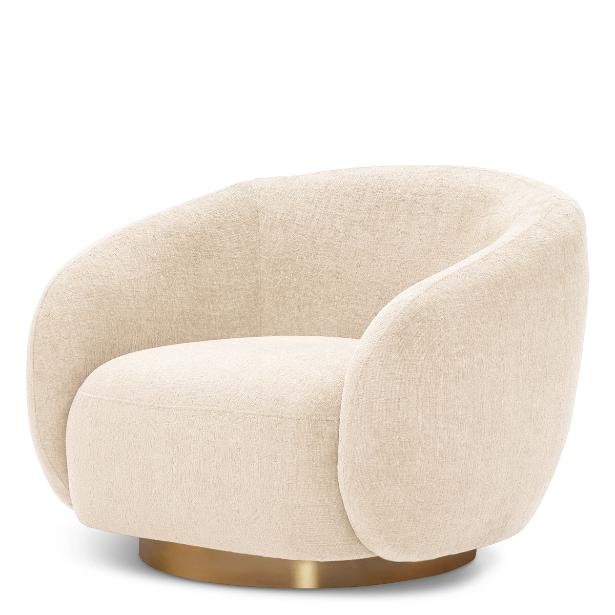 Eichholtz Swivel Chair Brice Swivel and relax to your heart's content in Chair Brice, an ideal addition to your