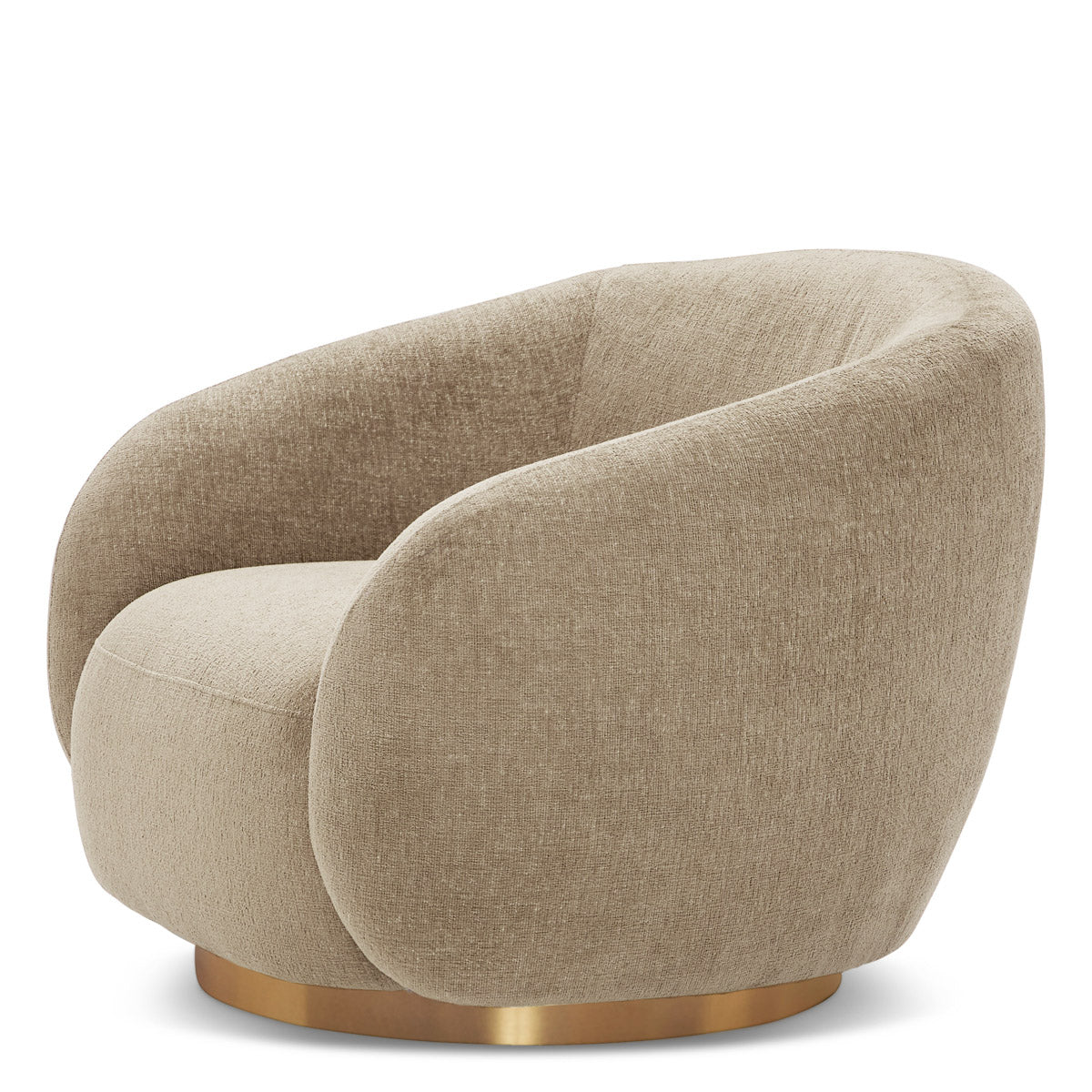 Swivel Chair Brice - Hastings Beige