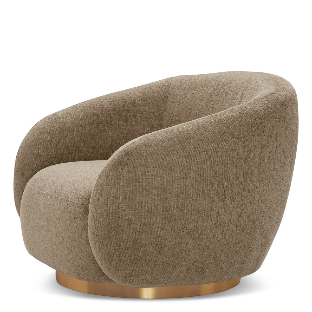 Swivel Chair Brice - Stratfort Brown