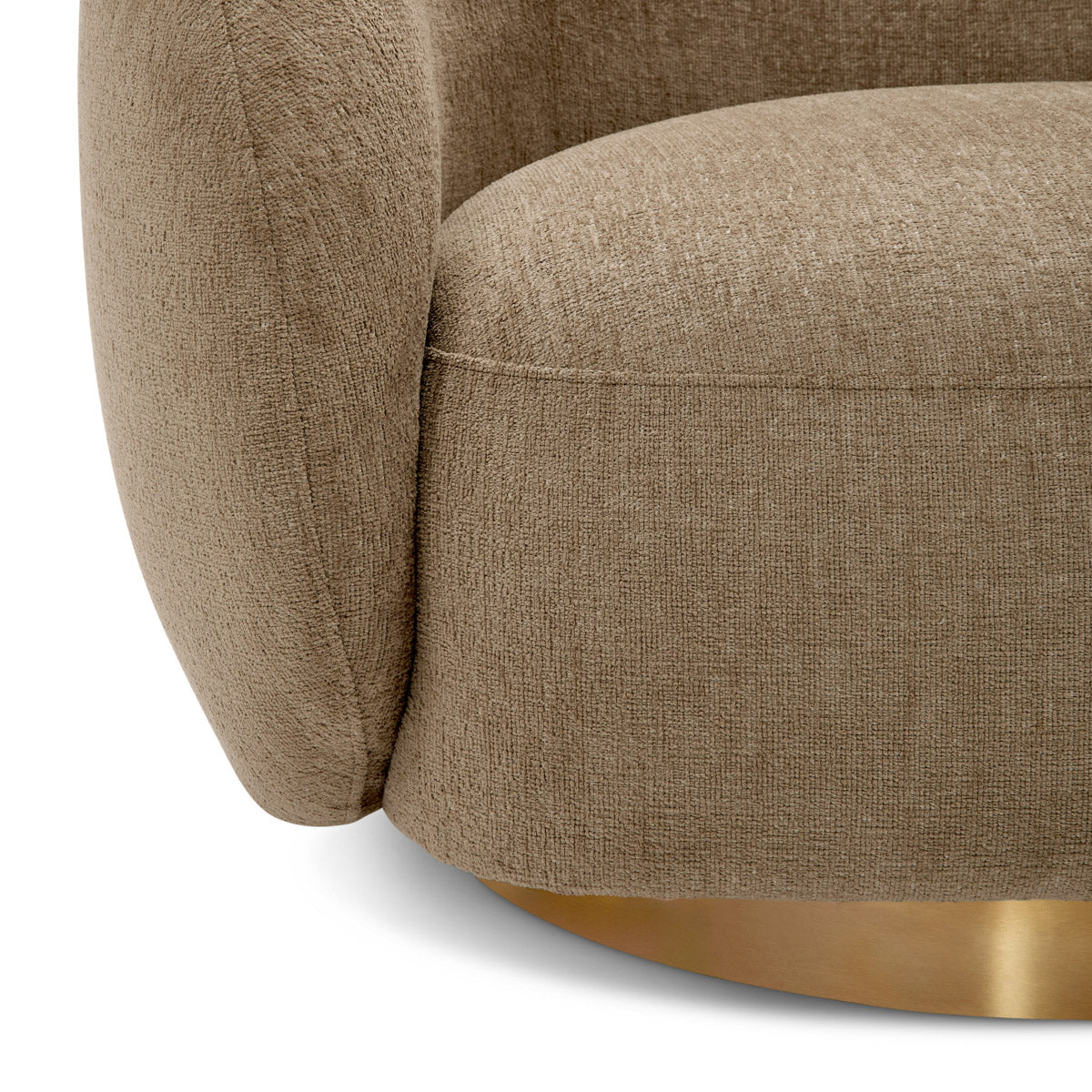 Swivel Chair Brice - Stratfort Brown