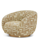 Swivel Chair Brice - Davenport Light Brown