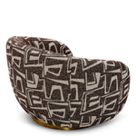 Swivel Chair Brice - Davenport Dark Brown