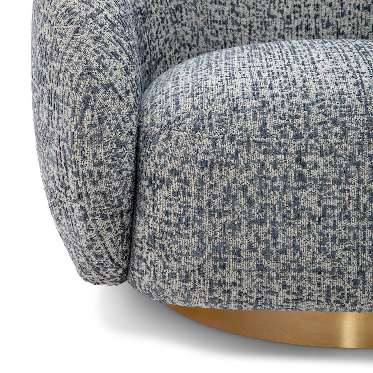 Swivel Chair Brice - Montclair Blue