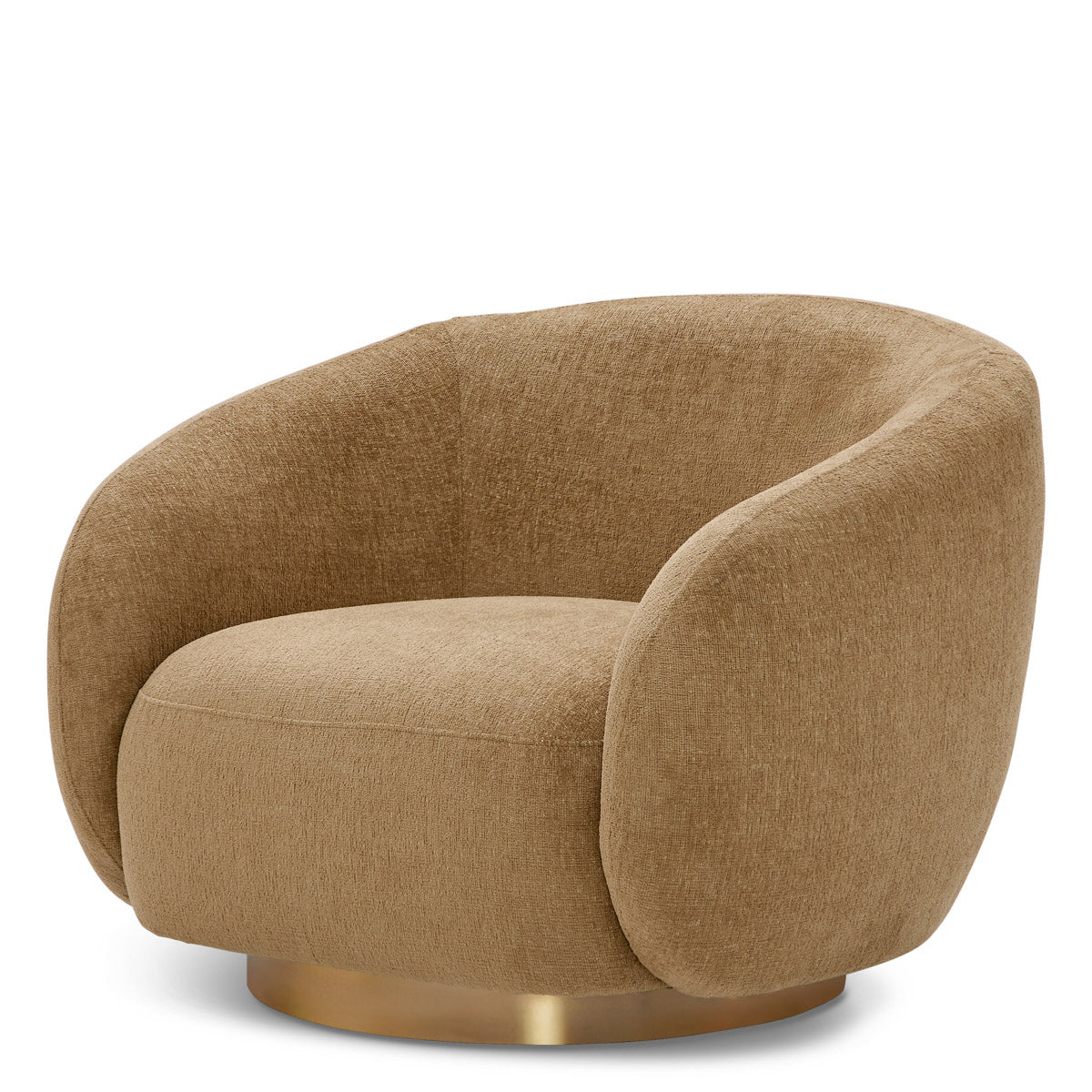 Swivel Chair Brice - Hastings Camel