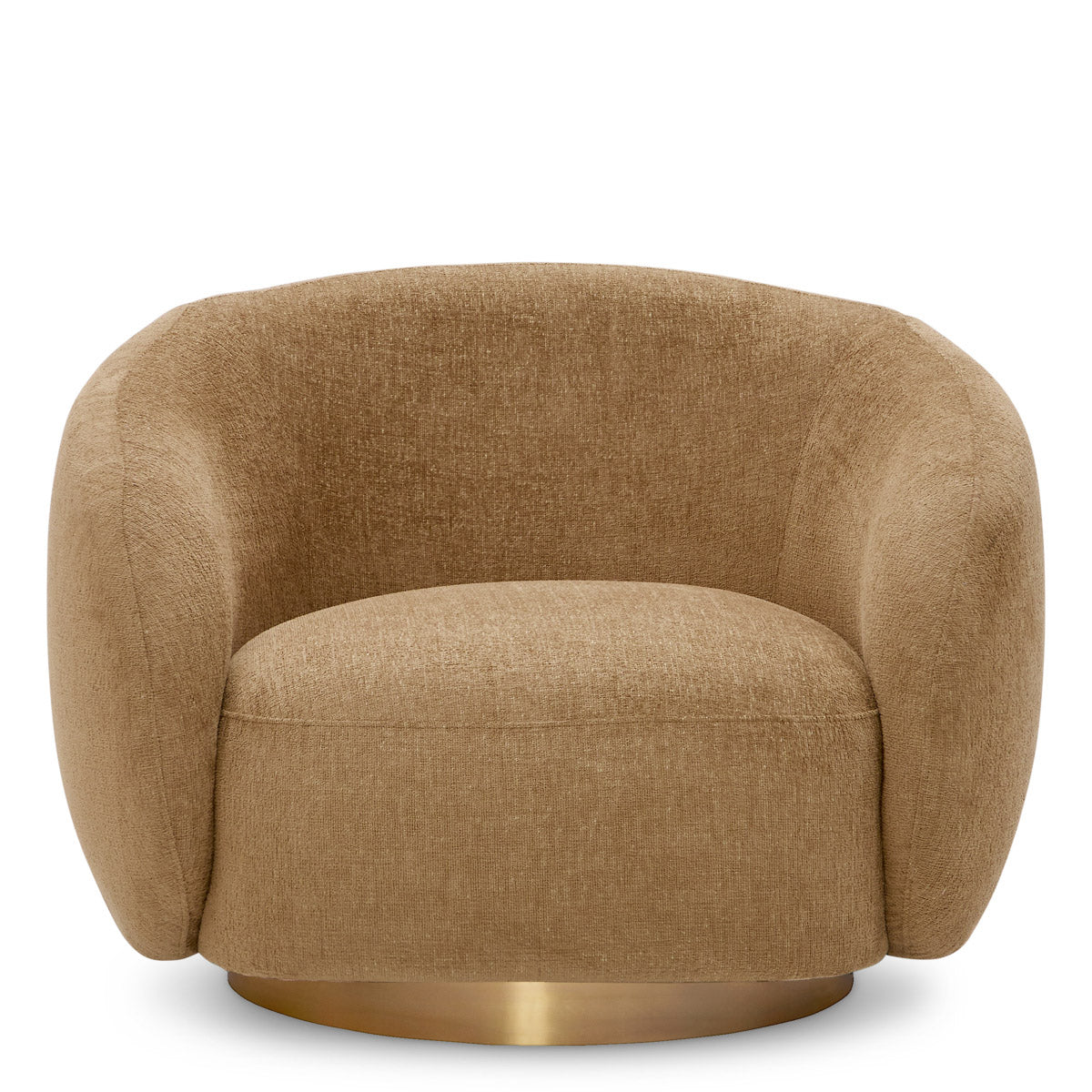 Swivel Chair Brice - Hastings Camel