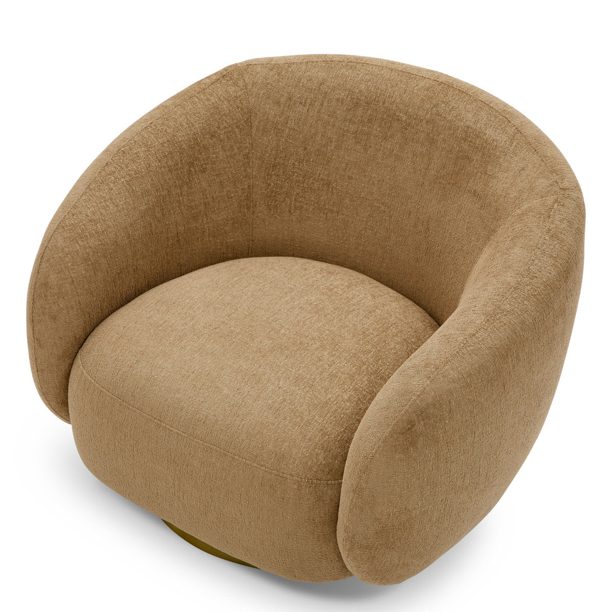 Swivel Chair Brice - Hastings Camel