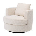 Eichholtz Swivel Chair Felix The round Felix Swivel Chair is a design masterpiece with curving ‘tub' style arms. This