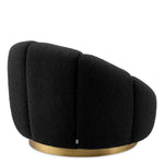 Eichholtz Swivel Chair Inger brass swivel base. Swivel Chair Inger Crafted by Eichholtz this armchair pairs refined design with