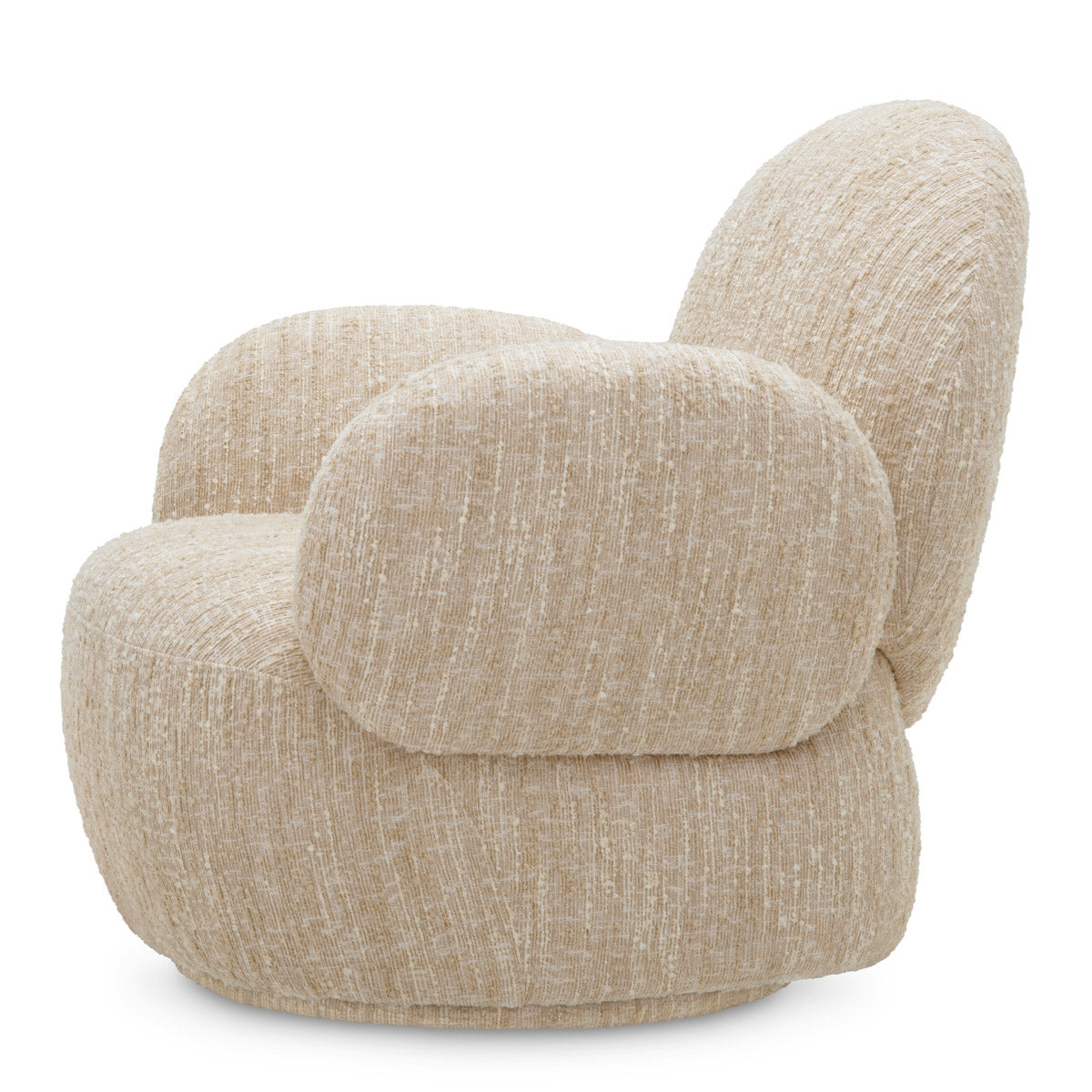 Eichholtz Swivel Chair Madrone a statement in any luxury interior. Dimensions W 36.0" D 33.0" H 31.0" Expertly made