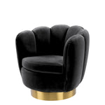 Eichholtz Swivel Chair Mirage Add fifties-inspired glamour to your living room with the sumptuous Mirage Swivel Chair. With a