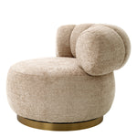 Eichholtz Swivel Chair Phedra allows you to move seated in whichever way you desire. Offering a comforting sense of