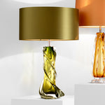 Eichholtz Table Lamp Carnegie elevated materials for a statement in any luxury interior. Dimensions W 6.5" D 17.0" H