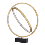 Eichholtz Table Lamp Cassini point in your home interior. The inner ring can be rotated to direct the light