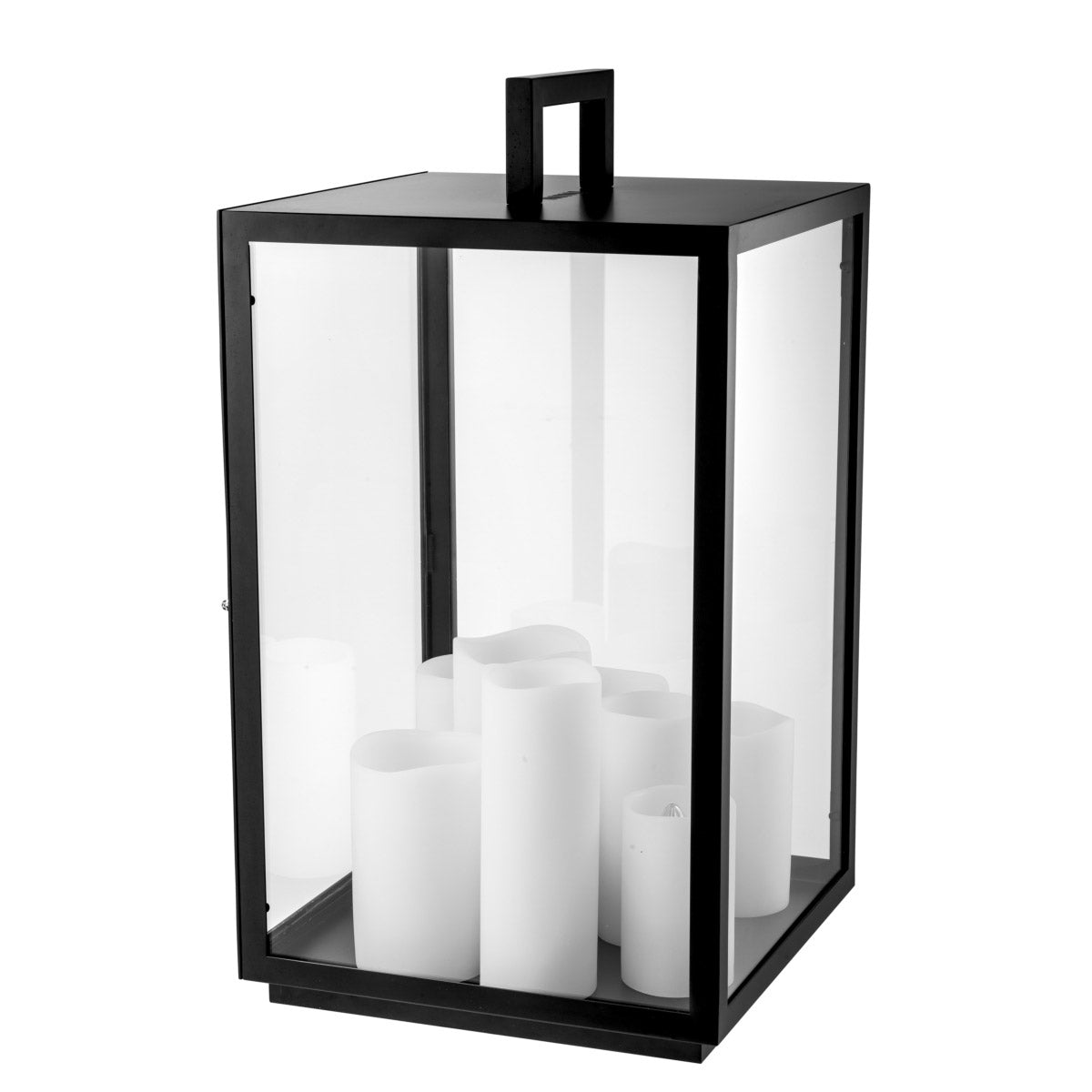 Eichholtz Table Lamp Debonair This modern interpretation of a classic lantern is characterised by its simple graphic design and