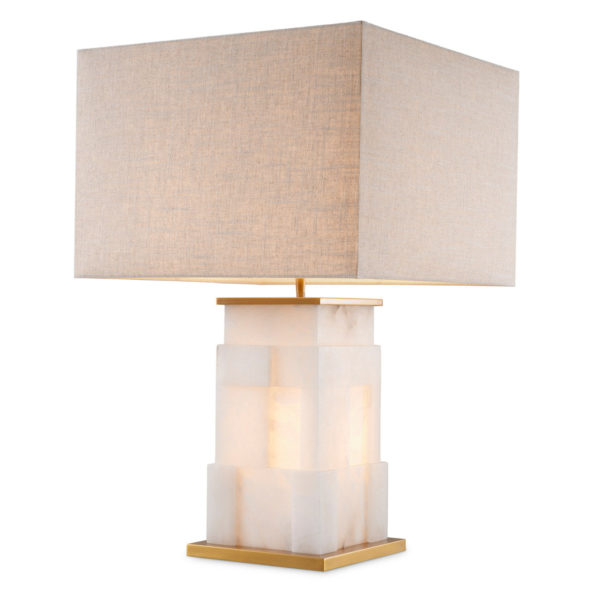 Eichholtz Table Lamp Fabiano Discover the Fabiano Table Lamp, where alabaster elegance meets antique brass sophistication. This opulent p...