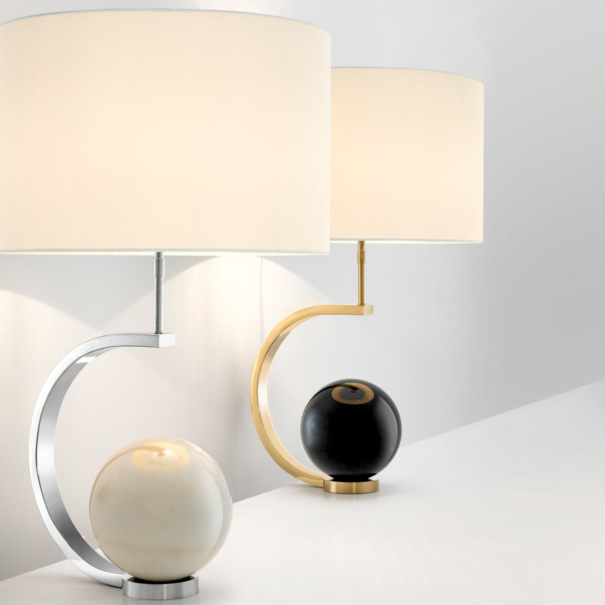 Eichholtz Table Lamp Luigi by Eichholtz this table lamp pairs refined design with elevated materials for a statement in