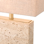Eichholtz Table Lamp Newton S warm and inviting glow is further enhanced by a linen mix shade. Perfectly suited for