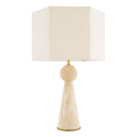 Eichholtz Table Lamp Novak will add a touch of sophistication to any room. A bouclÃ© shade complements the natural