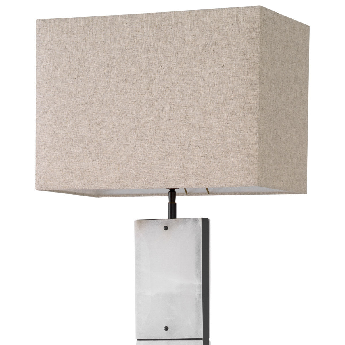 Eichholtz Table Lamp Ortiz with elevated materials for a statement in any luxury interior. Dimensions W 10.0" D 19.5"