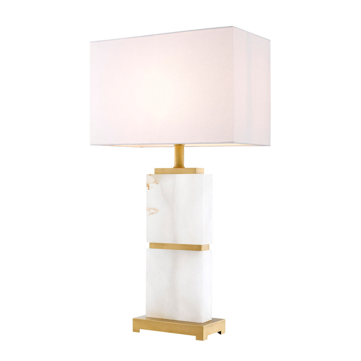 Eichholtz Table Lamp Robbins Blend contemporary style and Mid-Century Modern appeal with the Robbins Table Lamp. Defined by a