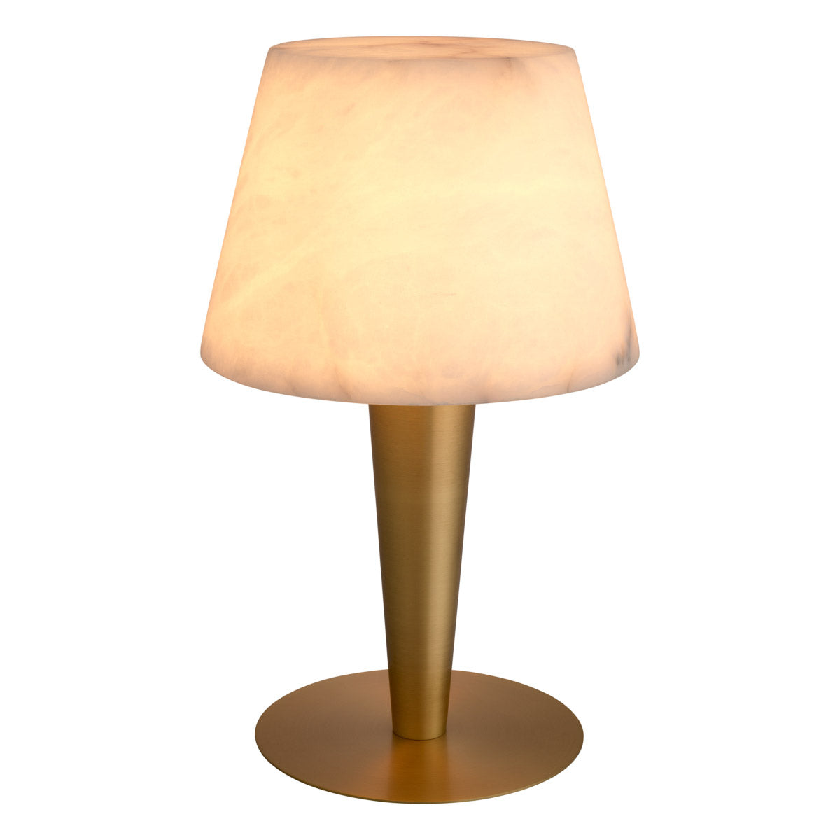 Eichholtz Table Lamp Scarlette serene aura. Each piece of alabaster is unique and creates an exquisite one-of-a-kind masterpiece. The