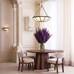 Chandelier Jenkins L Bronze finish | white glass Lighting TM0355UL 3