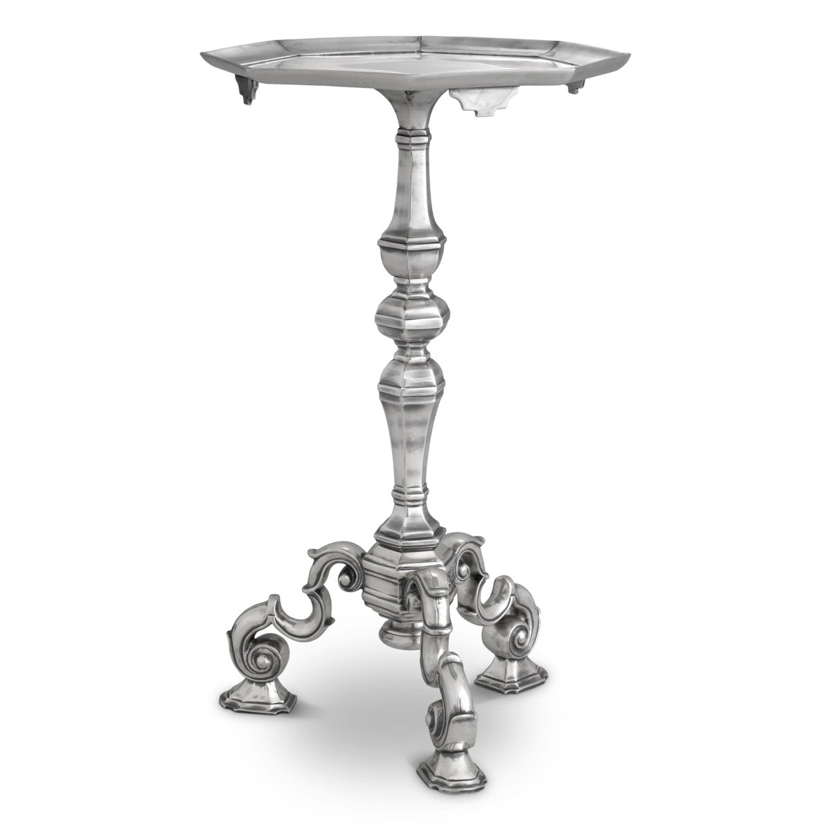 Side Table Verney Antique silver plated Tables TM0375 2