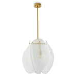 Chandelier Hibis Antique brass finish | clear glass Lighting TM0376UL 4
