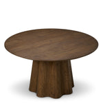 Dining Table Papyrus Dark brown oak veneer Tables TM0380 4