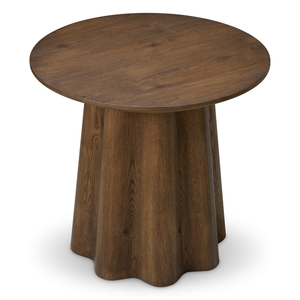 Side Table Papyrus Dark brown oak veneer Tables TM0382 5