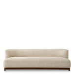 Sofa Stelvio Winslow chenille beige | walnut finish base 94% polyester | 6% acrylic Chairs & Sofas TMA0344 5