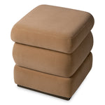 Stool Fifth Morris merino camel | bronze finish base Chairs & Sofas TMA0353 4
