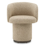 Dining Chair Marly Jacquard beige | bronze finish swivel base 73% polyester | 18% viscose | 9% linen Chairs & Sofas TMA0401 4
