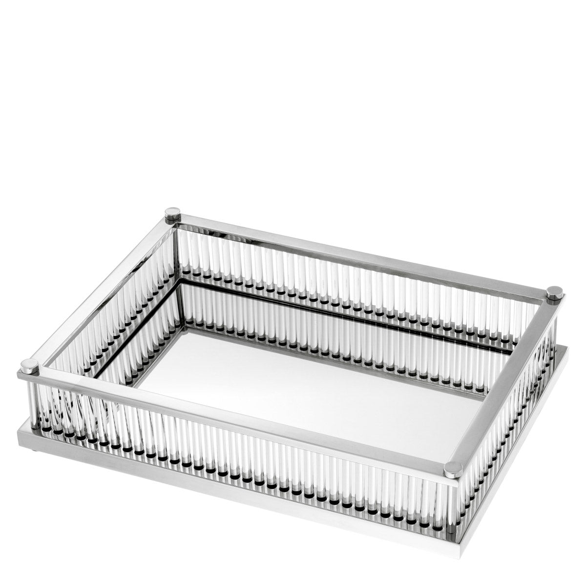 Eichholtz Tray Cora rectangular trinket tray for keys and the like, or as a vanity tray for make-up and